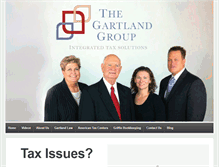 Tablet Screenshot of gartlandgroup.com